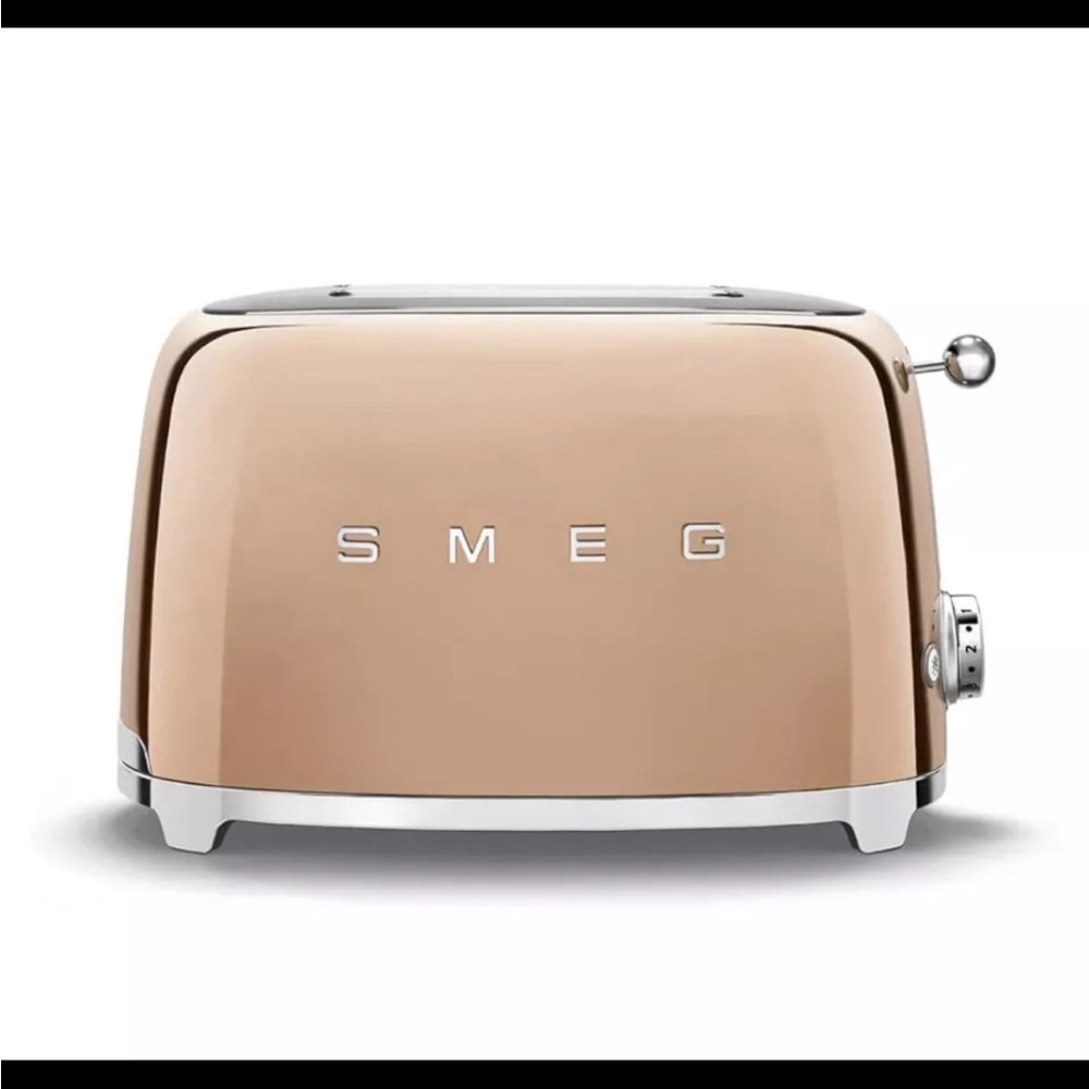 NEW Smeg Rose Gold Toaster